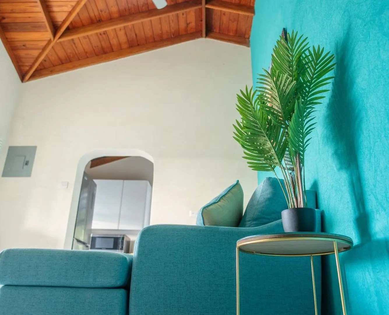 Апартаменты Couples Hideaway, King Bed- 5 Mins To Beach & Oistins- Golden Teal Крайст-Черч